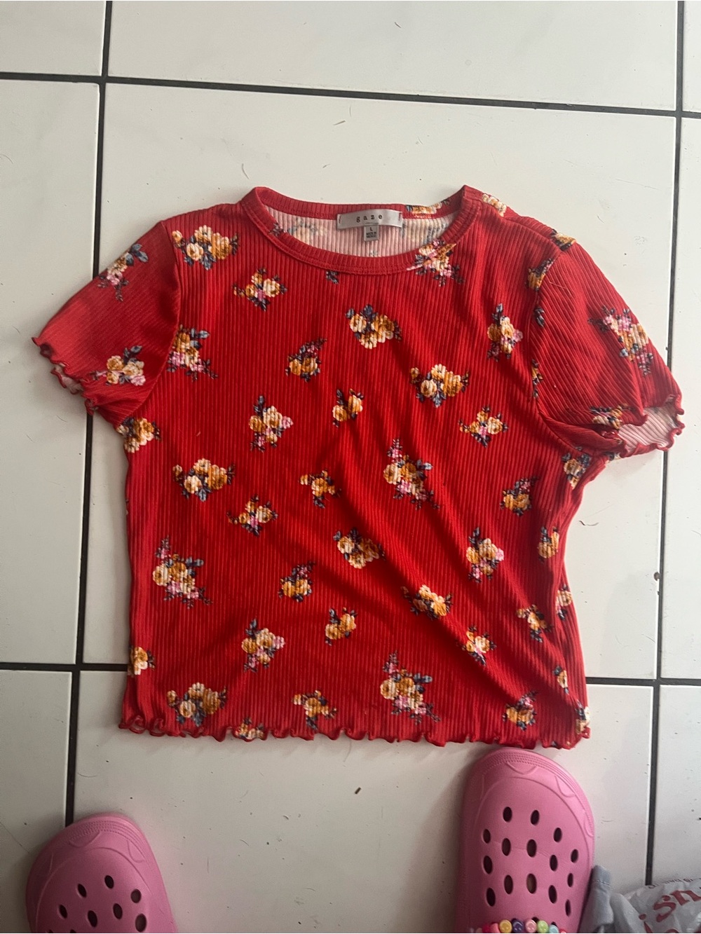 Girls crop top